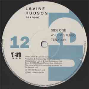 Lavine Hudson - All I Need