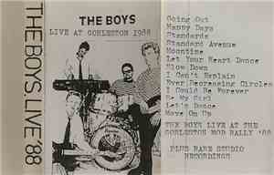 The Boys  - Live At The Gorleston Mod Rally '88 Plus Rare Studio Recordings