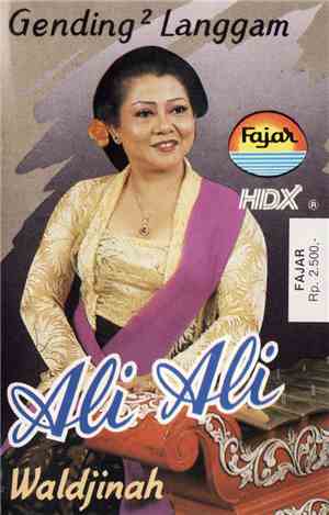 Waldjinah - Gending2 Langgam Ali Ali