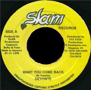 Devonte - Want You Come Back
