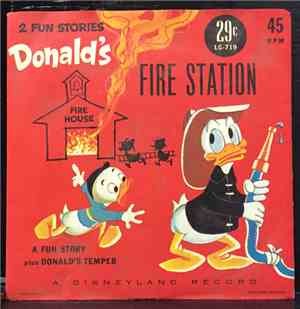 Donald And His Nephews / Donald And The Chipmunks - Donald's Fire Station / ...