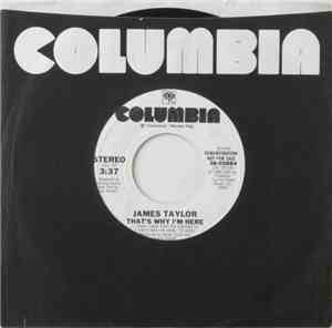 James Taylor  - That's Why I'm Here