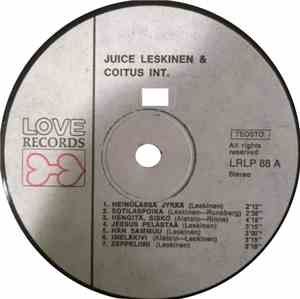 Juice Leskinen & Coitus Int - Juice Leskinen & Coitus Int.
