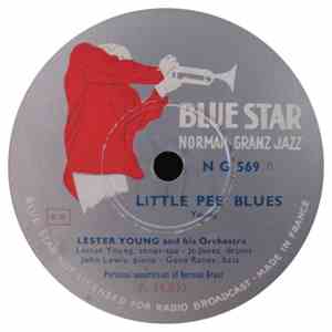 Lester Young And His Orchestra - Jeepers Creepers / Little Pee Blues