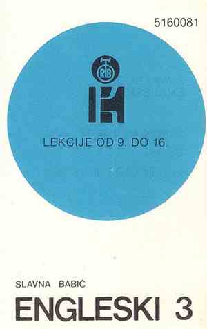 Slavna Babić - Engleski 3 - Lekcije Od 9 Do 16