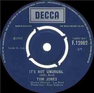 Tom Jones - It's Not Unusual