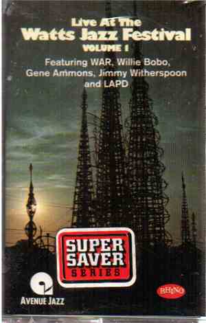 Willie Bobo / LAPD  / Jimmy Witherspoon / Gene Ammons, War - Live At The Wa ...