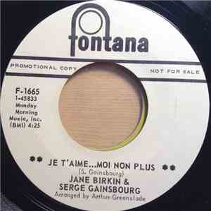 Jane Birkin & Serge Gainsbourg - Je T'aime...Moi Non Plus / Jane B