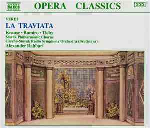 Verdi, Krause • Ramiro • Tichy, Slovak Philharmonic Chorus, Czecho-Slovak R ...