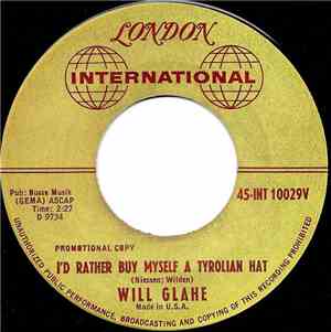 Will Glahe  /  Billy Mo - I'd Rather Buy Myself A Tyrolian Hat