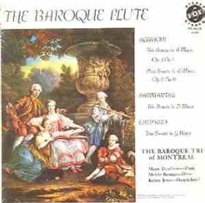 Albinoni, Sammartini, Califano, The Baroque Trio Of Montreal - The Baroque  ...