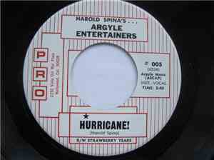 Argyle Entertainers - Hurricane! / Strawberry Tears