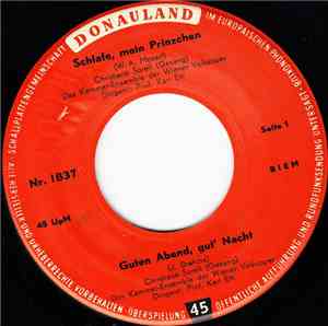 Christiane Sorell / Kurt Equiluz - Schlafe, Mein Prinzchen / Guten Abend, G ...