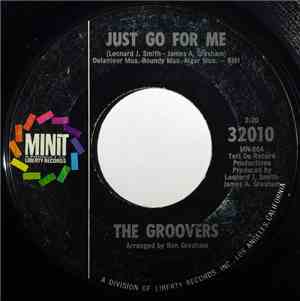 The Groovers  - Just Go For Me / I'm A Bashful Guy