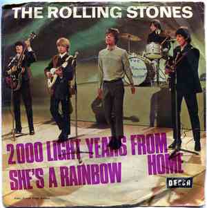 The Rolling Stones - 2,000 Lightyears From Home / She's A Rainbow