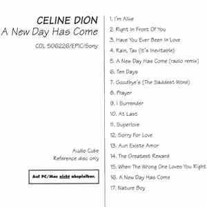 Céline Dion - A New Day Has Come