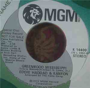 Eddie Haddad & Kanyon  - Greenwood Mississippi