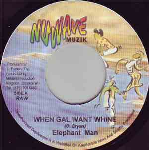 Elephant Man - When Gal Want Whine