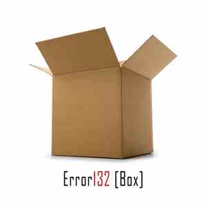 Error 132 - [Box]