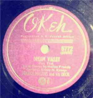 Frankie Masters And His Orchestra - Dream Valley / And Tommy Goes, Too