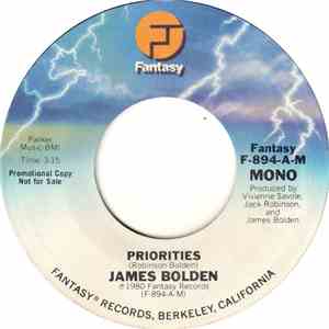 James Bolden - Priorities