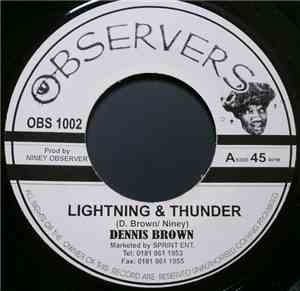 Dennis Brown / Niney - Lightning & Thunder / Blood & Fire