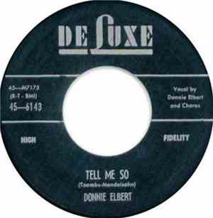 Donnie Elbert - Believe It Or Not / Tell Me So