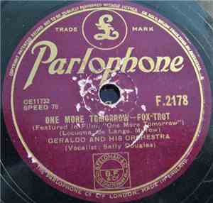 Geraldo And His Orchestra - One More Tomorrow / Down In The Valley