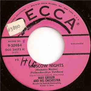 Max Greger And His Orchestra - Moscow Nights
