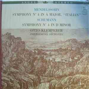 Mendelssohn - Schumann - Otto Klemperer, Philharmonia Orchestra - Symphony  ...