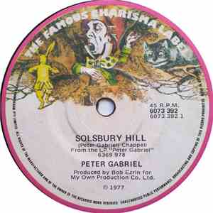 Peter Gabriel - Solsbury Hill