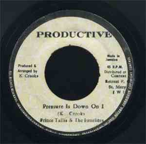 Prince Tallis - Pressure Is Down On I