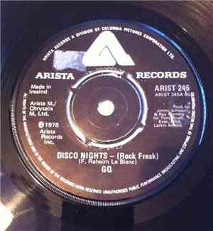 G.Q. - Disco Nights (Rock-Freak) / Boogie Oogie Oogie