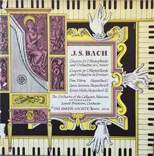 Johann Sebastian Bach, Finn Viderø, Soren Sorensen, Eyvind Møller, Collegiu ...