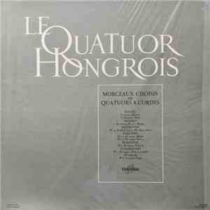 Le Quatuor Hongrois, Haydn, Mozart, Beethoven, Schubert, Borodin, Tchaikovs ...