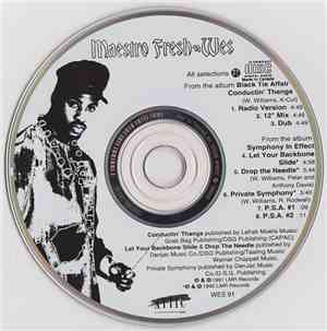 Maestro Fresh-Wes - Conductin' Thangs