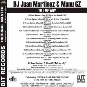 DJ Juan Martinez & Manu GZ - Tell Me Why