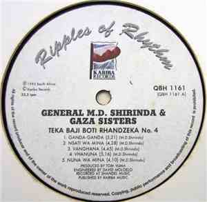 General M.D. Shirinda, The Gaza Sisters - Teka Baji Boti Rhandzeka No 4