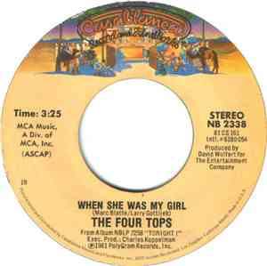 The Four Tops - When She Was My Girl
