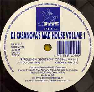 DJ Casanova - DJ Casanova's Mad House Volume 1