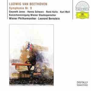 Ludwig Van Beethoven, Gwyneth Jones, Hanna Schwarz, René Kollo, Kurt Moll, Konzertvereinigung Wiener Staatsopernchor, Wiener Philharmoniker, Leonard Bernstein - Symphonie Nr. 9