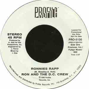 Ron And The D.C. Crew - Ronnies Rapp