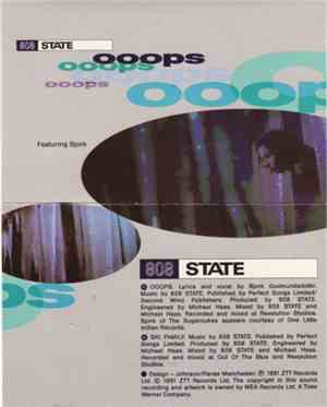 808 State Featuring Bjork - Ooops