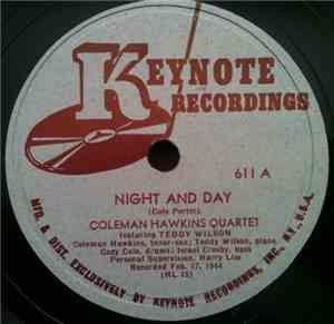 Coleman Hawkins Quartet Featuring Teddy Wilson - Night And Day / Flamethrow ...