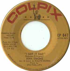 Nina Simone - I Got It Bad