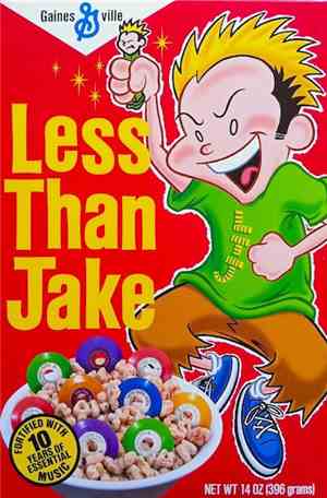 Less Than Jake - Cereal Box