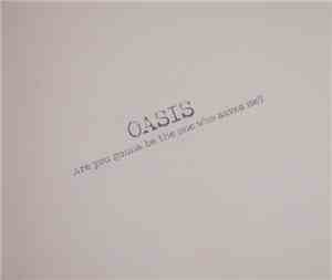 Oasis  - Are You Gonna Be The One Who Saves Me? (Limited Collector's Editio ...