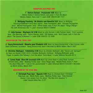 Various - European Jazz Prize 2007
