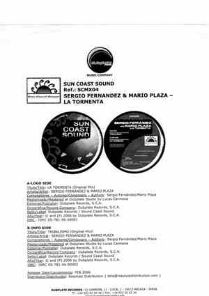 Sergio Fernandez & Mario Plaza - La Tormenta