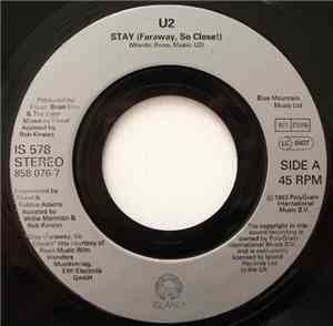 U2 / Frank Sinatra With Bono - Stay (Faraway, So Close!) / I've Got You Und ...